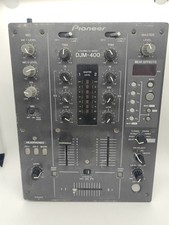 Pioneer DJM-400 DJ MIXER Needs 1 Fader! READ. W/power cable