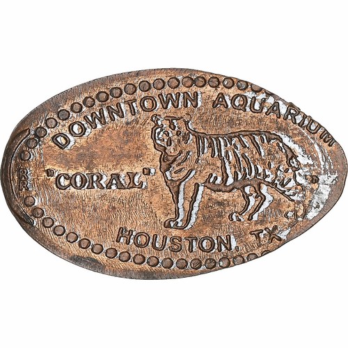 états unis elongated coin - elongated,