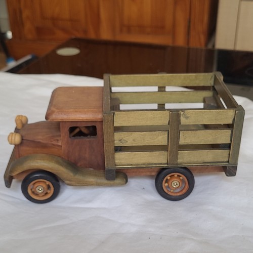 Camion miniature bois - miniature, en