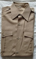 chemise militaire sable