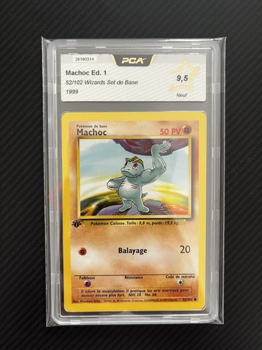 Carte pokémon machoc 102 - carte, 52/102
