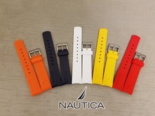 Original Authentique Nautica Montre Bracelet 22mm Tout Couleurs Tpa Caoutchouc