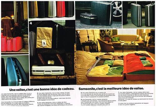 Publicite 1971 samsonite - ,