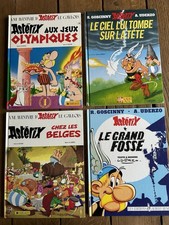 4 BD Astérix Ciel Tombe Sur