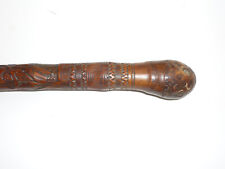 Canne ancienne en bambou