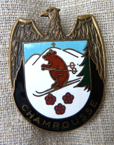 Ancien insigne émaillé - ancien,