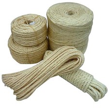 Corde de Jute 6 - 40 MM Cordage Chanvre Naturel Laisse Ligne Pêche