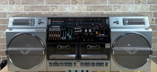 Sharp 858 searcher radio - gf-858, searcher-w