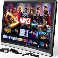 13.3 Inch Car Headrest Video Player with WiFi, Android 10.0, 4K,Netflix,YouTube