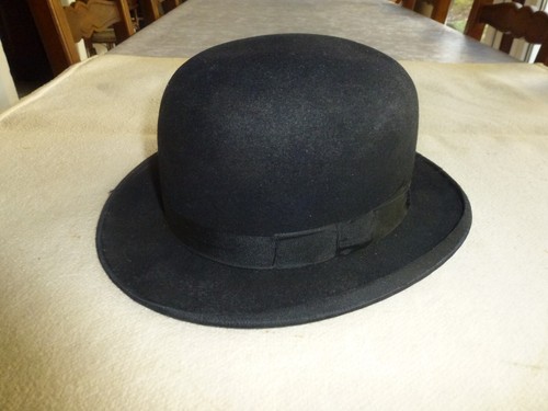 Superbe ancien chapeau - ancien, melon