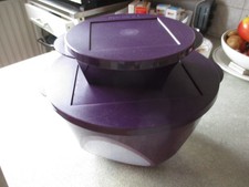 tupperware 2 saladiers grenat