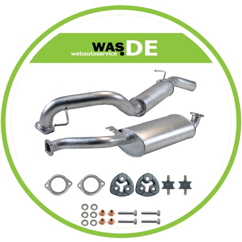 Kit pot échappement opel - kit,