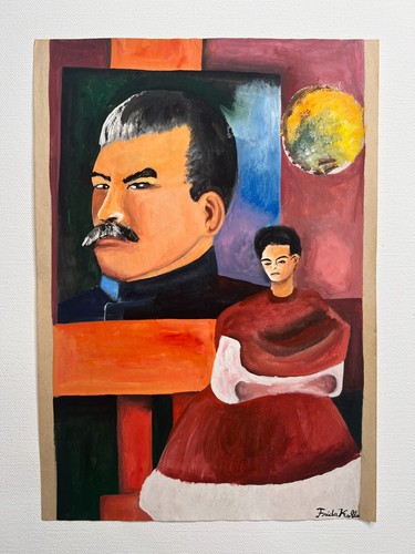 Frida kahlo dessin sur - sur, papier