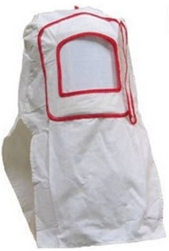 Masque cagoule visiere blanc - masque,