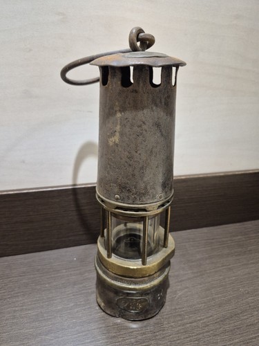 Lampe mineur ancienne - lampe, 724