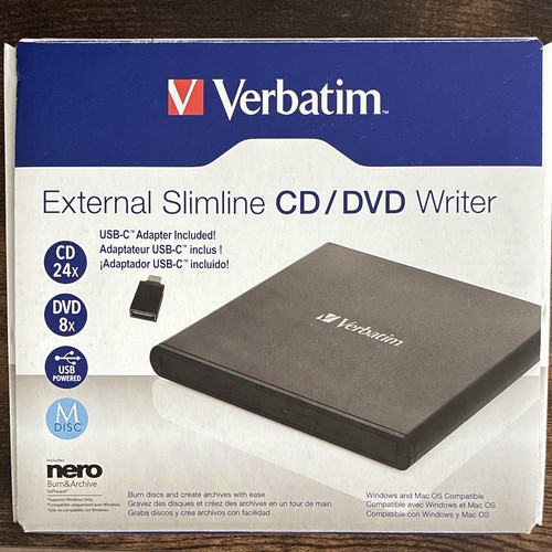 Verbatim external slimline - verbatim,