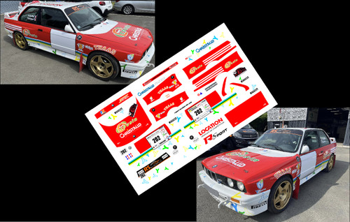Decals bmw e30 t - [decals, 1/43]
