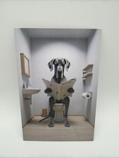 Affiche carte postale dogue - carte,