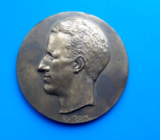 #4632# Belgium / Pretty medal King Baudouin / King of the Belgians / Bronze