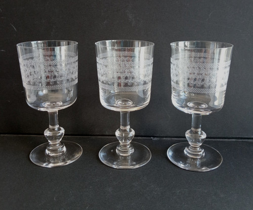 Anciens verres vin - anciens,