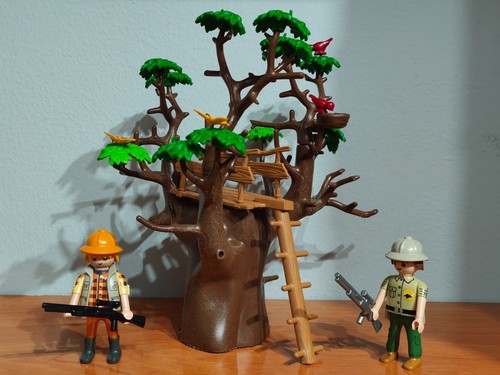 Playmobil lot grand arbre - lot,