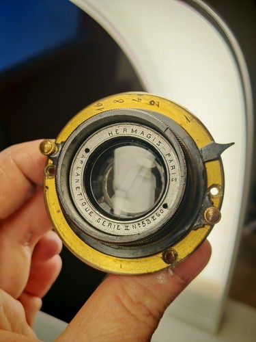 Vintage lens hermagis 160mm - lens,