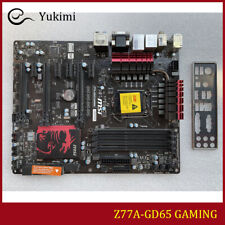 FOR MSI Z77A-GD65 GAMING LGA1155 32GB DDR3 HDMI DVI-D VGA ATX Motherboard