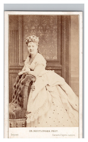 Cdv reutlinger portrait - reutlinger,,
