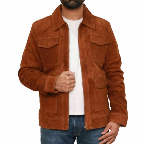 Veste suède pour hommes - veste,