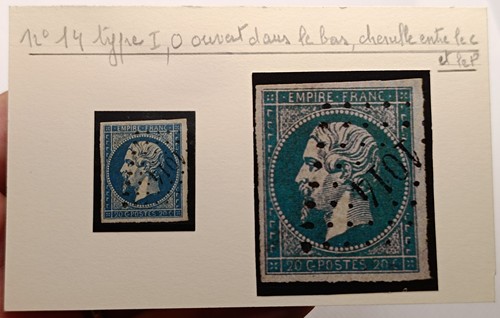 Timbre napoléon iii 20c - timbre,