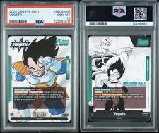 2025 Dragon Ball Super Fusion World Vegeta Leader Manga Booster #FB04-051 PSA 10