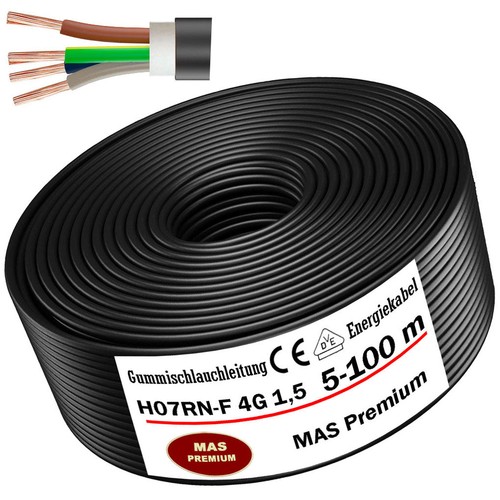 100m h07rn 4g1 câble - 5-100m, 4g1,5