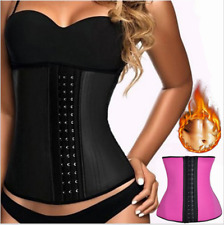 Trainer Training Cincher Corset VEST Body Shaper BUST LIFT!Women Latex Waist