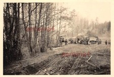 Allemand Camion Avec Russ. Tracteur à Chenilles Stalinez 65 Offensive
