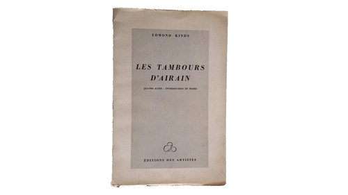 Edmond kinds les tambours - 📚,
