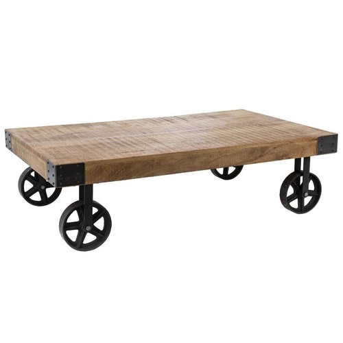 Table basse roulettes - table, à
