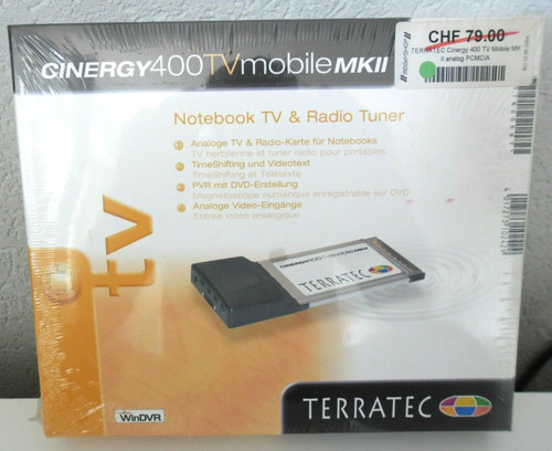 Terratec cinergy 400 mobile - cinergy, tv