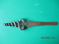 COUPE PAPIER METAL BRONZE 