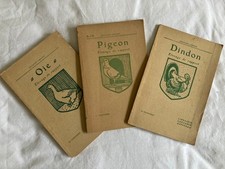 3 ANCIENNES BROCHURES LAROUSSE