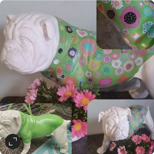 Bouledogue français peint - bouledogue,