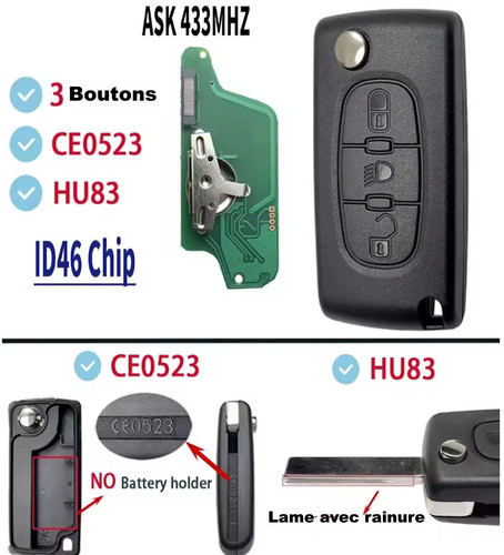 Cle vierge ce0523 circuit id46 - vierge,
