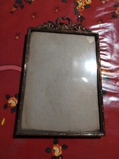 Cadre Porte Photo Bronze Cuivré 18 X 11,5 Cms