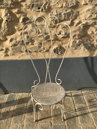 Ancienne authentique chaise - et,