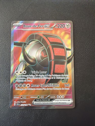 Carte pokémon roue - de, fer