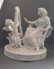 GROUPE PORCELAINE BISCUIT