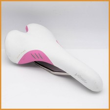 NOS SELLE FIZIK VITESSE VÉLO ROSE BLANC SIÈGE DE ROUTE SIÈGE CUIR MONTAGNE