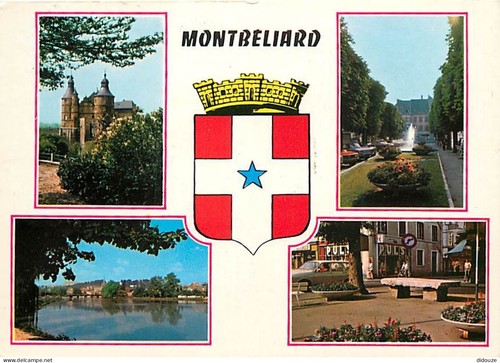 Postcard montbéliard - postcard,