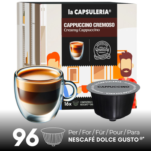 Cappuccino capsules - 96,