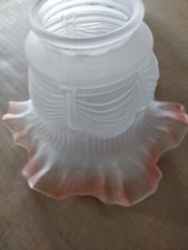 Lot 5 Tulipes verre shabby