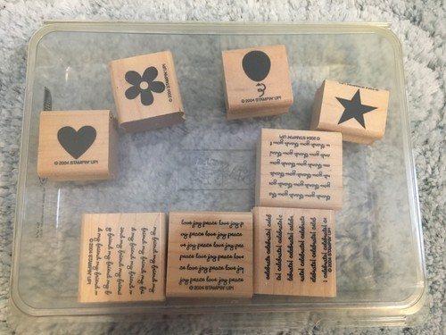 Stampin mini message stamps - stampin,
